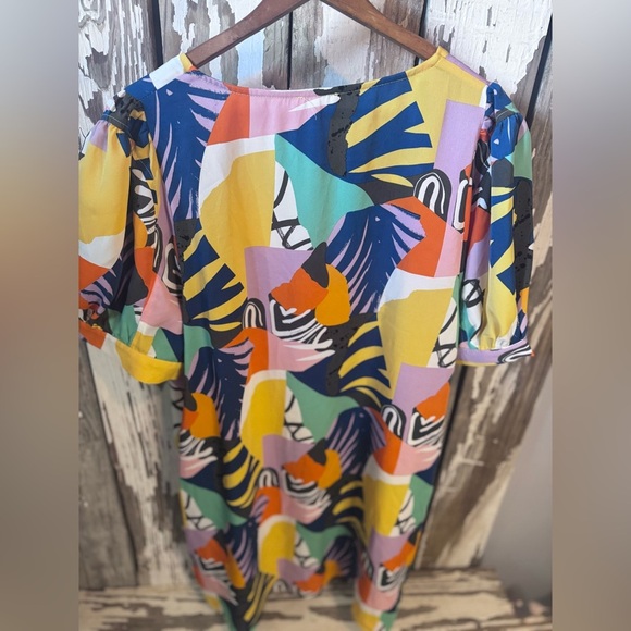 Jodifl Palmetto Bay Dress Multi Color Size Medium - Picture 9 of 10